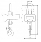 Závěsná jeřábová váha OCS-A3, váž. do 1T, 3T, 5T, 10T